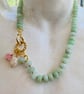 Pale green Aventurine necklace  - Image 4