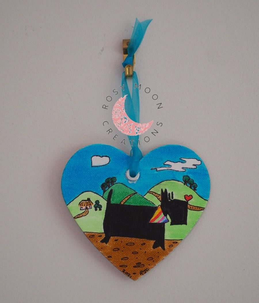 Heart Shaped Dog Picture