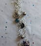 Handmade Bag Charm Wire Wrapped Stars