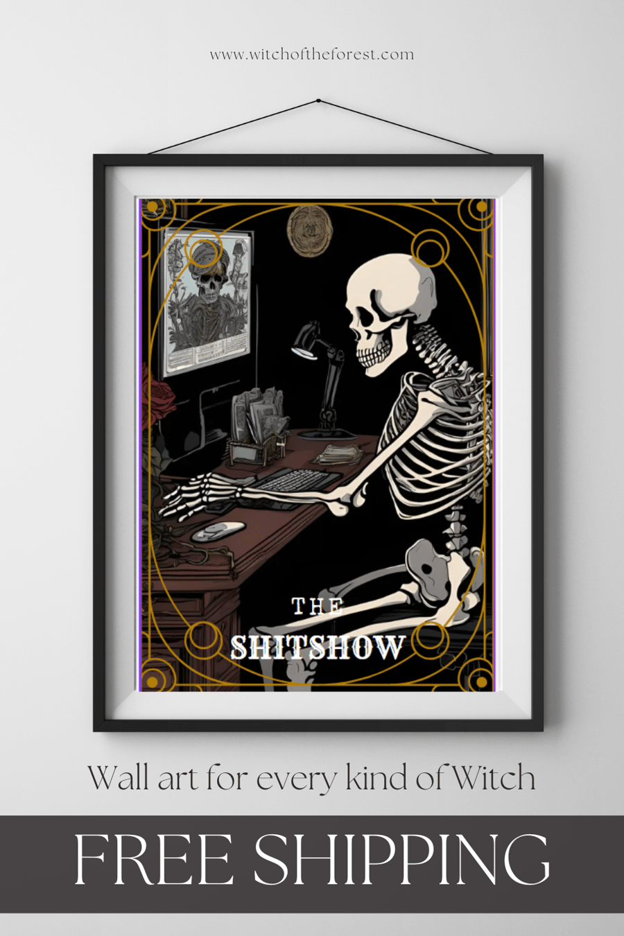 The Sh!t Show Tarot Print