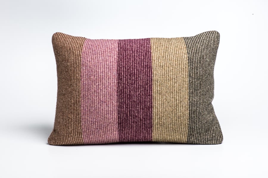 Large 100 % Felted Merino Lambswool Cushion
