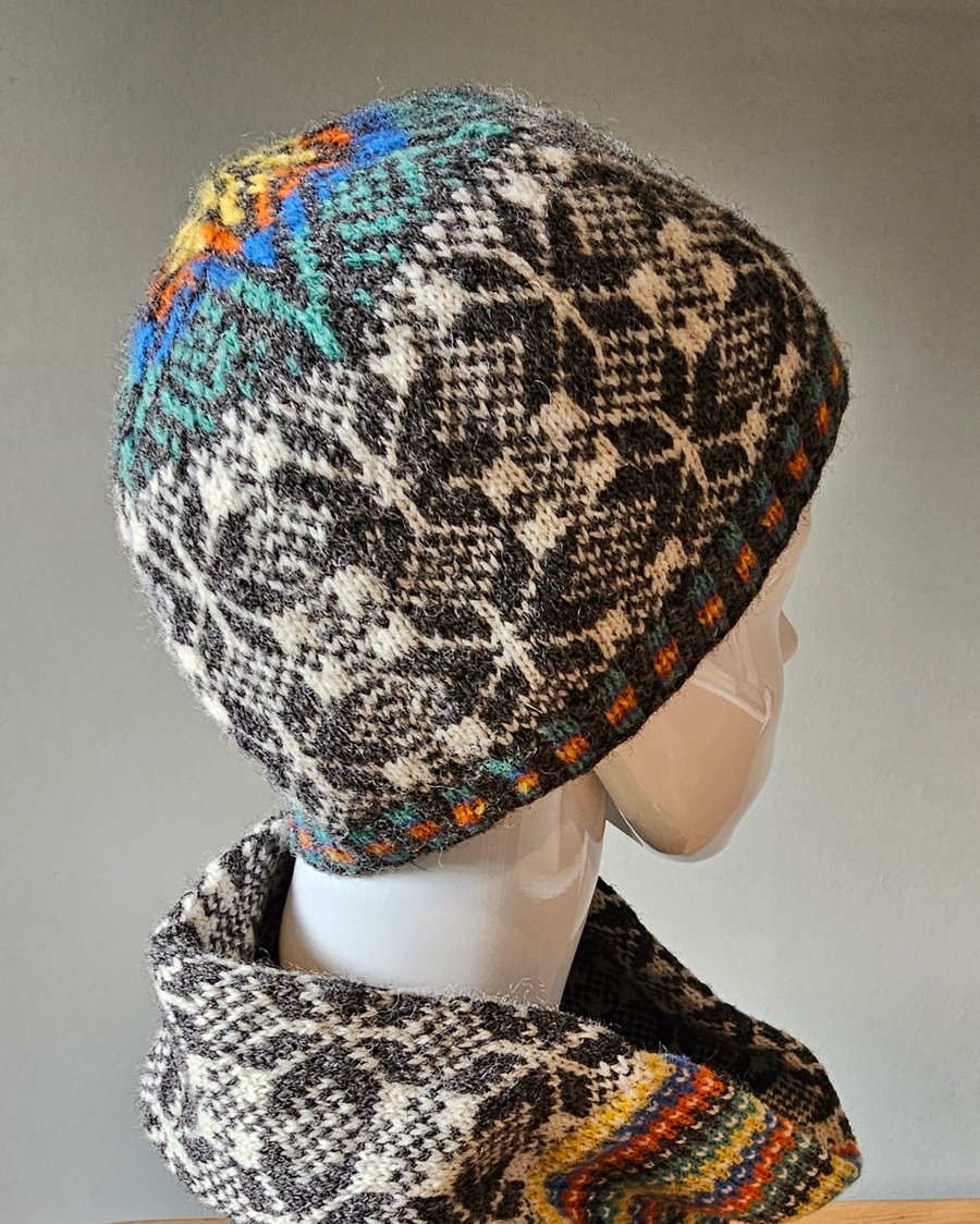 Fair Isle Beanie Hat