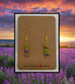 Outlet Lavender fields drop earrings