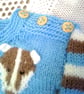Round Neck Jumper with Badger Design for Babies and Toddlers, Novelty Jumper - Image 5