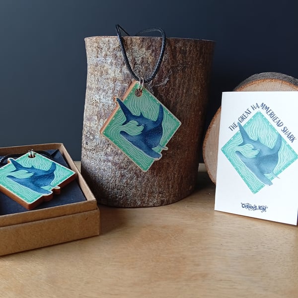 Great Hammerhead Shark Necklace