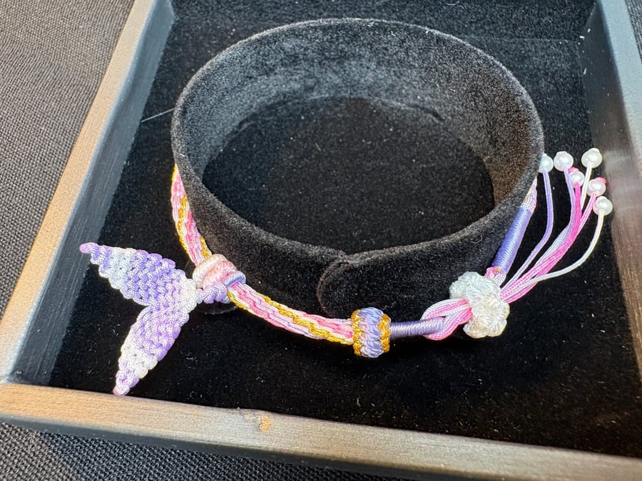 Ocean Echoes: Hand-Woven Mermaid Tail Parent-Child Bond Bracelet Set