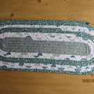 Handmade Jelly Roll Table Runner – With Farmhouse Charm. 86cmx38cm