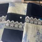 Book Sleeve - Ipad Case - LARGE 8 x 10 inches (approx)