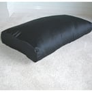 Tempur Original Neck Pillow COVER ONLY 100% Cotton Black QUEEN Large 60cm