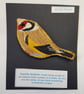 Gold finch brooch - Image 3