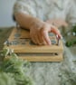 Heirloom Wooden Flower Press in Folksy Floral - Botanical Press - Herbarium Pres - Image 9