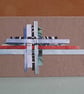Unique Hand Made Woven Paper Card with Envelope - Image 1