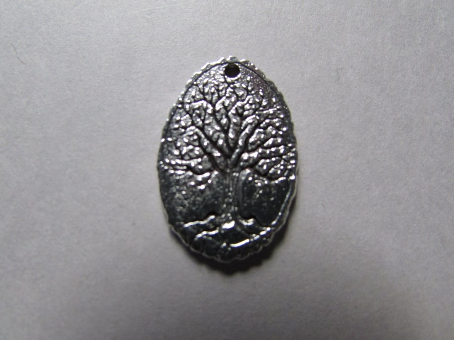 Silver Tree of Life Tibetan Jewellery Charm