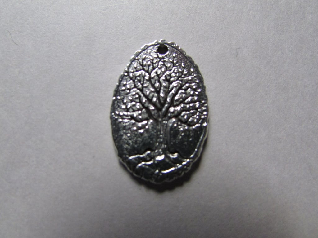 Silver Tree of Life Tibetan Jewellery Charm