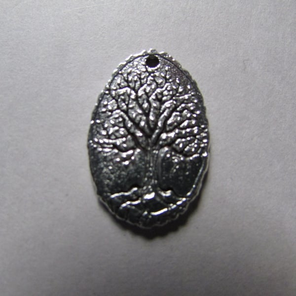 Silver Tree of Life Tibetan Jewellery Charm