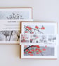 Winter Garden Greeting Cards pack of 4 blank illustrated cards - Image 5