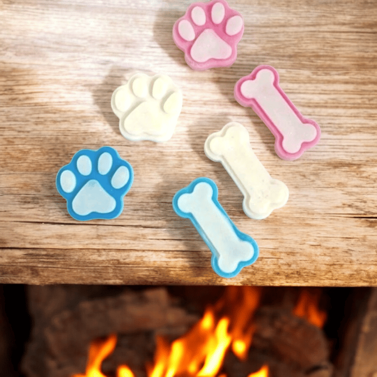 Handmade Paw & Bone Wax Melts Highly Scented Soy Wax Pet Friendly set of 6