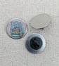 Book Club - Book Lover Themed Badge - Large Resin Topped Pin Badge - 2 - Image 2