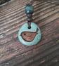 Clay Little Bird Pendant Necklaces, Essential Oil Diffuser, Vegan Friendly - Image 9
