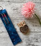 Starry Night Space Print Lanyard Pen Holder – Teacher Pen Holder – Nurse