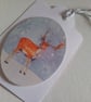Christmas gift tags. Stag. Pack of 6 Christmas gift tags. Ref 489 - Image 3