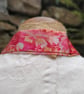 Pink floral satin necklace - Image 5