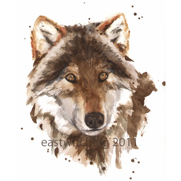 WOLF Art Print