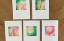 Combined Sets of Abstract Paintings for varying display options.