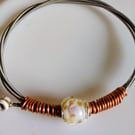 Re-Cycled Guitar String Bangle