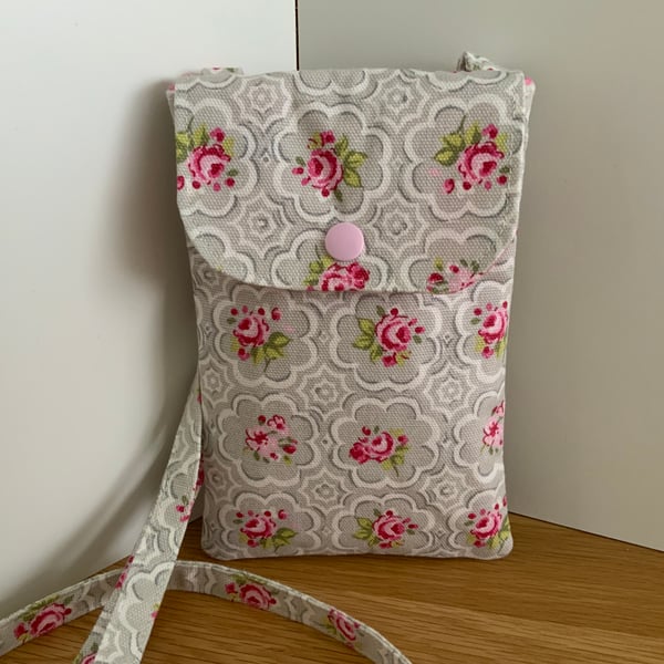 Fabric Mobile Phone Bag, Phone Case, Crossbody Bag, Handbag