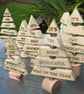Wooden Christmas tree with the phrase "It's the most wonderful time of the year" - Image 2