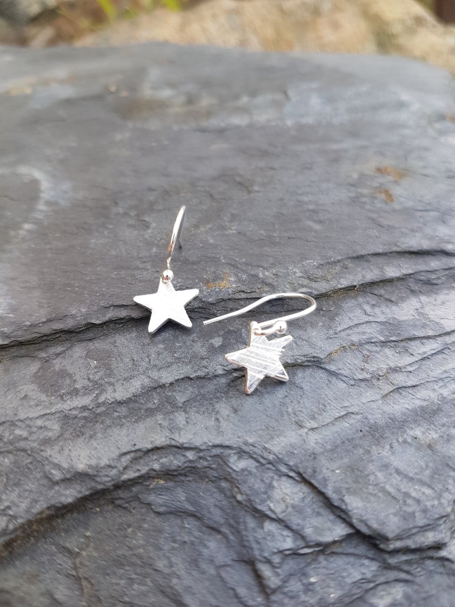 Star earrings small