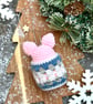 Frosty McSnowFlake Piggy in a Blanket - Image 4