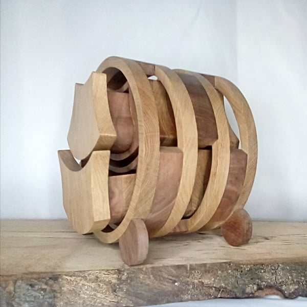 Bespoke hand made wooden jewellery box