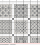 274A - 30 Tiles Patchwork Cross Stitch Pattern Blue-Gre version (PDF Chart) - Image 5
