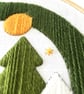Tapestry Kit - Christmas Trees Wool Embroidery Kit, Long Stitch Kit - Image 6