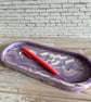 Purple Marble effect Trinket Tray - Image 5