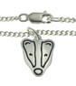 Badger Bracelet, Handmade from Sterling Silver - Image 1