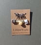 Five semi precious stone crochet stitch markers - Image 3