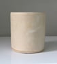 Handmade small ceramic dimple mug, cream handleless mug - Image 6
