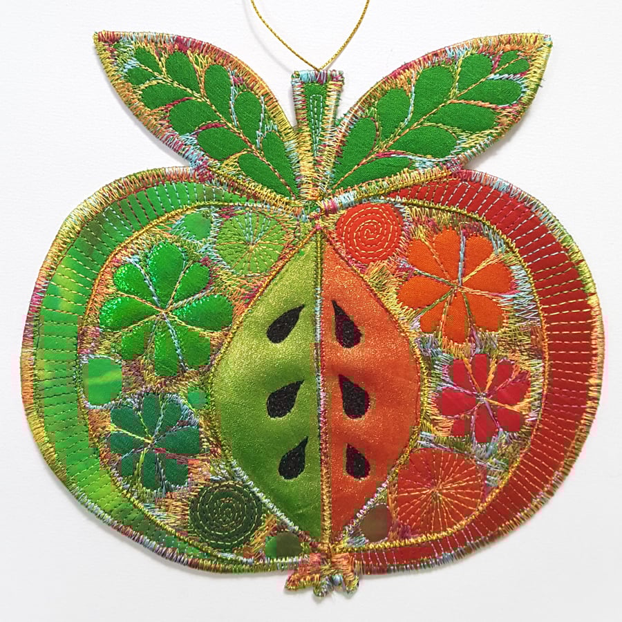 Hanging Apple Decoration 
