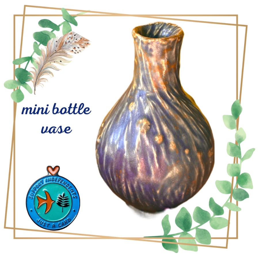  Mini Bottle Bud Vase