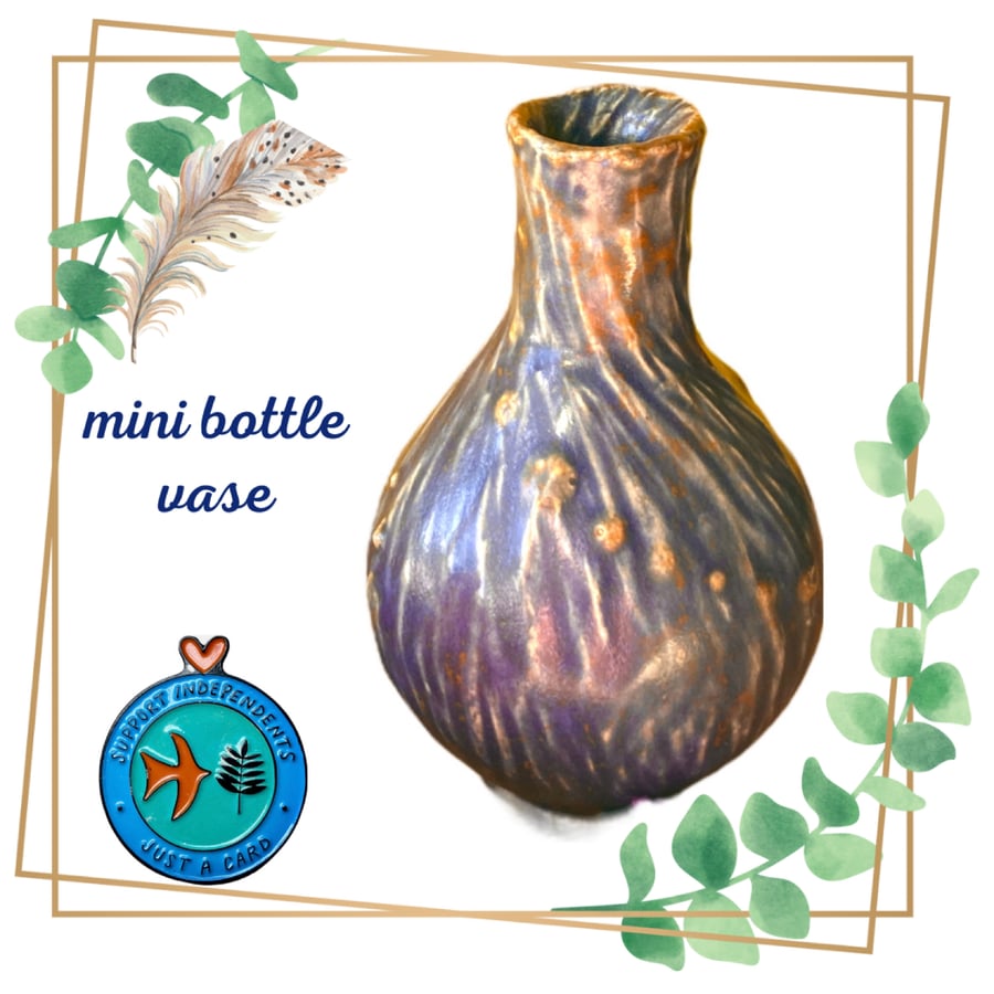  Mini Bottle Bud Vase