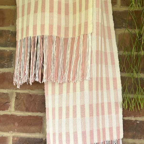 Handwoven Silk and Alpaca Scarf