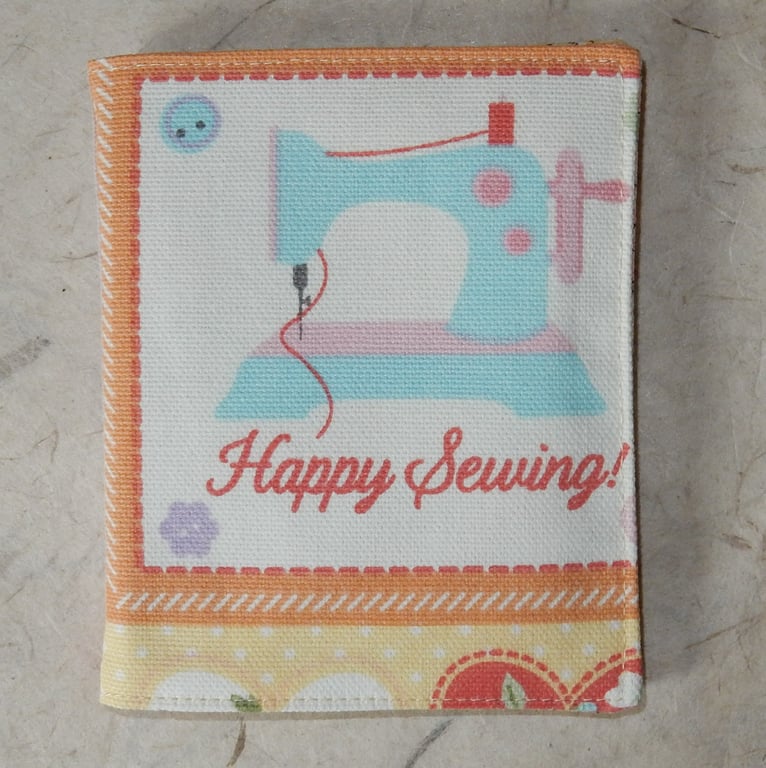 Needle case - Happy Sewing