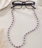 Pretty Pink Crystal Glasses Chain