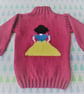 Knitting Pattern Snow White Sweater and Crown.  Digital Knitting Pattern - Image 5