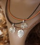 Celtic Spiral Pendant in Sterling Silver Pagan Viking - Image 2