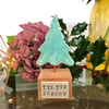 Ceramic tree ornament - Tis the season
