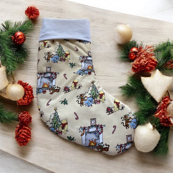Bear and his friends Christmas Stocking.